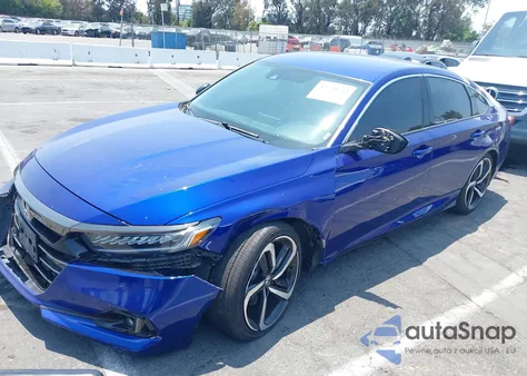 2022 Honda Accord Sport z USA, uszkodzony, nr VIN 1HGCV1F36NA065122